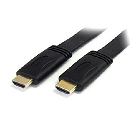 StarTech HDMI M/M video jelkábel 5m flat, 4k fekete