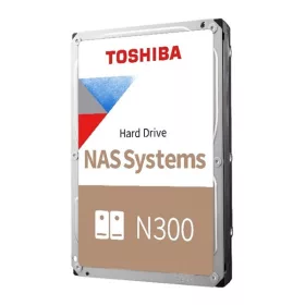   Toshiba Belső HDD 3.5" - N300 High-Reliability 8TB (Retail; NAS, RAID-, Multimédiás kiszolgálótárhely; 512MB / 7200RPM)