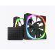 NZXT FAN NZXT Aer RGB 2 - 140mm - fekete - Twin Starter Pack - HF-2814C-DB