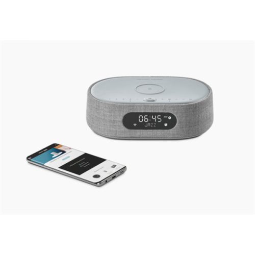 HARMAN KARDON Citation Oasis DAB (Voice-controlled speaker with DAB/DAB+ radio and wireless phone charging), Szürke