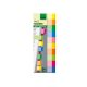 SIGEL Jelölőcímke, papír, 10x50 lap, 15x50 mm, SIGEL "Multicolor", vegyes szín