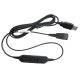 HAMECO HS-GQD-USB-3 MS Teams kompatibilis USB adapter headsethez