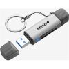Hikvision HS-HUB-CR01 USB3.2 Gen1 A / USB-C SD, TF kártyaolvasó szürke