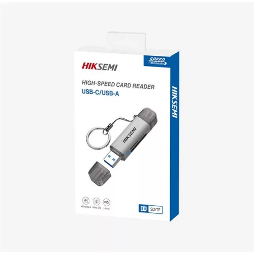 HIKSEMI Hikvision HIKSEMI Kártyaolvasó - SD card, TF, USB3.0, Type-C