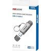 Hikvision HS-HUB-CR01 USB3.2 Gen1 A / USB-C SD, TF kártyaolvasó szürke