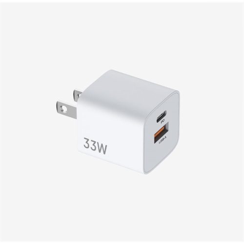 Hiksemi Hikvision HIKSEMI Telefon töltő - 1db USB-C, 1db USB-A , 33W, US plug