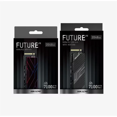 HIKVISION PCC HIKSEMI SSD M.2 2280 PCIe 4.0 NVMe Gen4x4 1024GB FutureX Lite with Heatsink (HIKVISION)