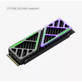   HIKSEMI Hikvision HIKSEMI SSD 4TB - FUTUREX (3D TLC, M.2 2280 PCIe Gen 4x4, NVMe, r:7450 MB/s, w:6500 MB/s + hűtőborda)