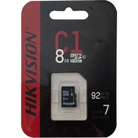Hikvision HIKSEMI Memóriakártya MicroSDHC 8GB Neo CL10 23R/10W UHS-I (HIKVISION)