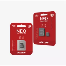   HIKSEMI Hikvision HIKSEMI MicroSD kártya - NEO 8GB microSDHC™, Class 10 and UHS-I, TLC  + Adapter