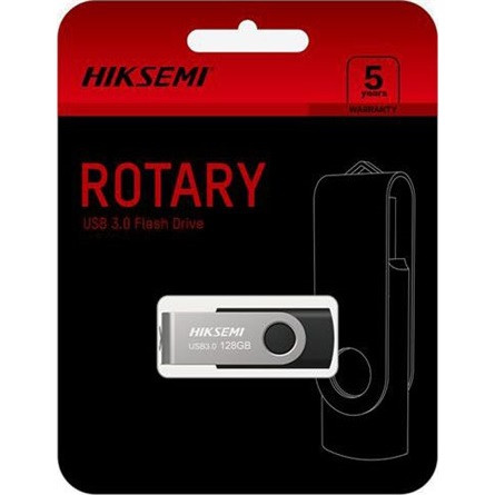Hikvision HIKSEMI Pendrive 4GB M200S "Rotary" USB 2.0, Szürke-Fekete, (HIKVISION)