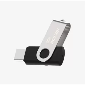   HIKSEMI Hikvision HIKSEMI Pendrive - 16GB USB3.0, ROTARY M200S, Ezüst-Fekete