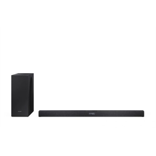 SHARP HT-SBW320 2.1 Dolby Atmos / DTS:X Vezeték nélküli hangprojektor mélynyomóval, Fekete