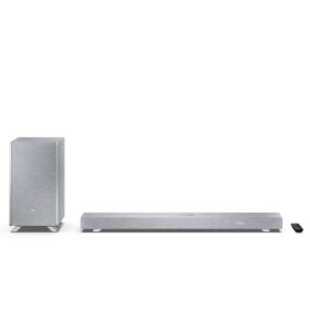   SHARP Q HT-SBW53121(SL) 3.1.2 Dolby Atmos / DTS:X Vezeték nélküli hangprojektor mélynyomóval, Ezüst