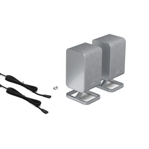 SHARP Q HT-SPR52021(SL) 2.0.2 Vezeték nélküli hátsó hangsugárzópár, ezüst