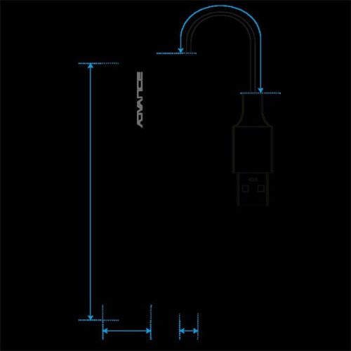 Advance USB Hub - XPAND SMART (USB-A to 4x USB-A3.0, szürke)