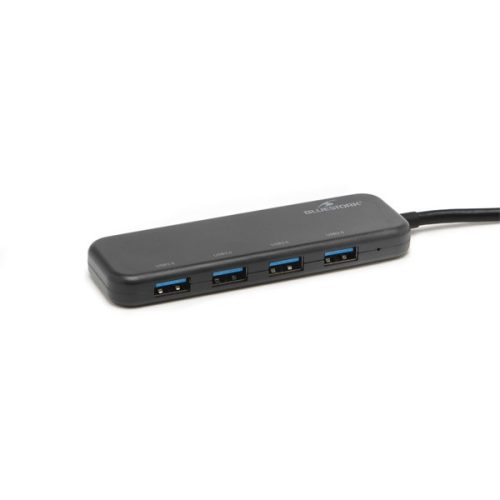 Bluestork USB Hub - HUB-FIRST (4xUSB3.0, USB-C + USB-A, Windows, Mac)