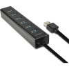 Axagon HUE-SA7BP 7-portos USB3.0 hub fekete