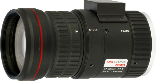 Hikvision HV1140P-8MPIR 8 MP 11-40 mm varifokális objektív, CS 1/1.8", IR-korrig