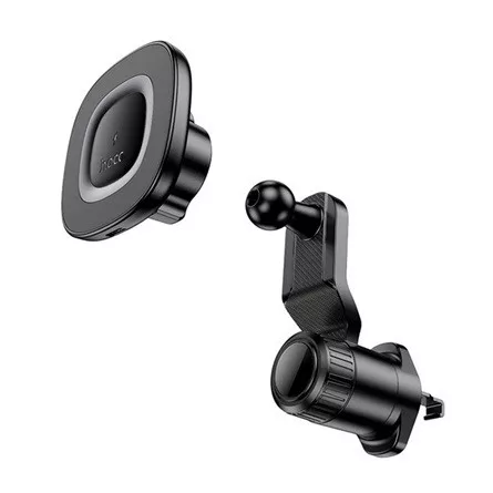 HOCO HW30 autós tartó szellőzőre, 15W, FEKETE