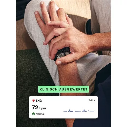 Withings HWA10-model 4 ScanWatch 2 42mm fekete okosóra