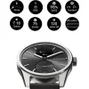 Withings HWA10-model 4 ScanWatch 2 42mm fekete okosóra