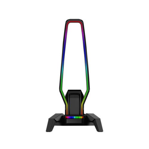 MARVO HDP MARVO Kobe 30 RGB világítású fejhallgató tartó - fekete