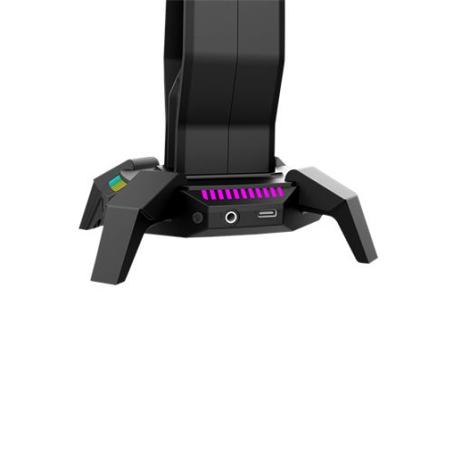 MARVO HDP MARVO Kobe 30 RGB világítású fejhallgató tartó - fekete