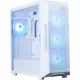 Zalman I3 NEO ARGB V2 táp nélküli ablakos Mid Tower számítógépház fehér
