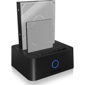   Raidsonic ICY BOX CloneStation 2.5/3.5" SATA3 USB3.0 dokkoló fekete