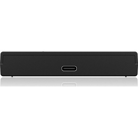 Raidsonic ICY BOX IB-200T-C3 2.5" SATA3 USB-C külső ház fekete (USB3.2 Gen1 Type-A/Type-C kombi kábellel)