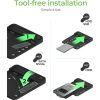 Raidsonic Clone- & DockingStation 2.5"/3.5" SATA / m.2 NVMe SATA3 / PCIe NVMe  dokkoló fekete