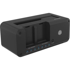   Raidsonic Clone & DockingStation 2.5"/3.5" SATA/m.2 NVMe PCIe NVMe / SATA3 USB3.2 Gen2×1 A USB3.2 Gen2×1 C dokkoló