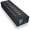 Raidsonic ICY BOX IB-AC6110 10 portos USB3.0 hub táppal