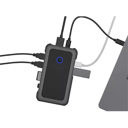 Raidsonic ICY BOX DockingStation 8-in-1 M.2 NVME USB-C dokkoló
