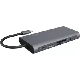   Raidsonic ICY BOX IB-DK4040a-CPD 10-in1 USB-C dokkoló szürke