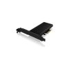 Raidsonic ICY BOX PCIe extension card with M.2 M-Key socket for an NVMe SSDM.2 card