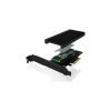 Raidsonic ICY BOX PCIe extension card with M.2 M-Key socket for an NVMe SSDM.2 card