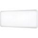 Mill Invisible Panel heater 1200W, steel front, Cord: White, 130 cm, Approved for bathrooms IPX4 zone 2, Super accurate thermostat – digitally registered, LED display