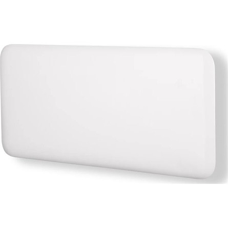 Mill Invisible Panel heater 900W, steel front, Cord: White, 130 cm, Approved for bathrooms IPX4 zone 2, Super accurate thermostat – digitally registered, LED display