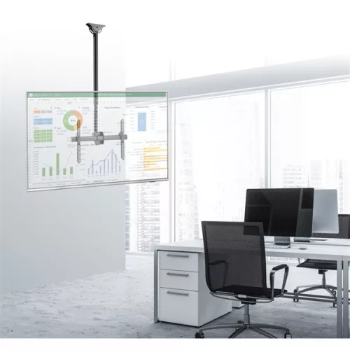 TECHLY ICA-CPLB 946S teleszkópos mennyezeti LED/LCD TV konzol, 37-70"