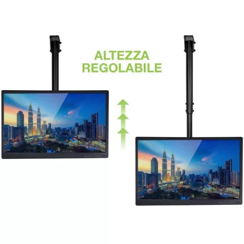 TECHLY ICA-CPLB 946S teleszkópos mennyezeti LED/LCD TV konzol, 37-70"