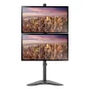 TECHLY ICA-LCD 2520V2 asztali konzol 2 LCD monitorhoz, 17-32"