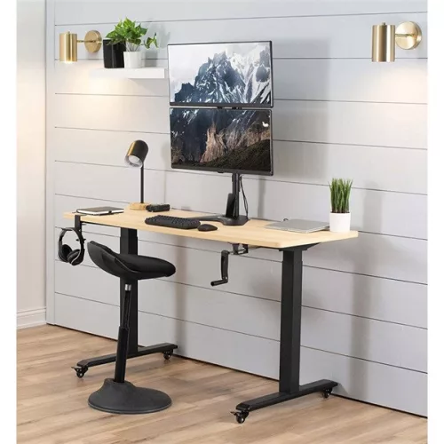 TECHLY ICA-LCD 2520V2 asztali konzol 2 LCD monitorhoz, 17-32"