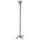 TECHLY ICA-PM 104XL állítható mennyezeti projektor konzol, 110-197 cm, ezüst