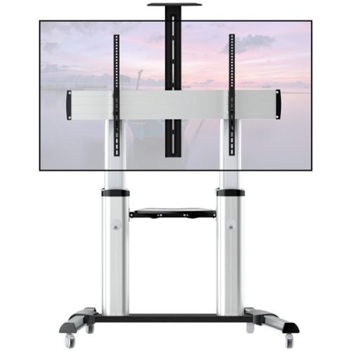 TECHLY ICA-TR24 gurulós teleszkópos padlóállvány, 60-100" LED/LCD kijelzőhöz