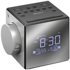 Sony ICF-C1TW rádiós kivetítős óra ezüst