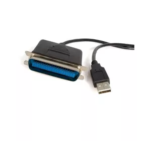   StarTech USB-A 2.0 -> Parallel IEEE-1284 M/M adatkábel 1.8m fekete