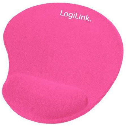 LogiLink Mousepad LogiLink ID0027P zselés egérpad csuklótámasszal - Pink