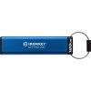 Kingston 128GB IronKey Keypad 200 USB 3.2 Gen 1 pendrive kék